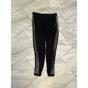 Adidas Sweatpants Adult Size XS Black Striped Track Soccer Performance Active